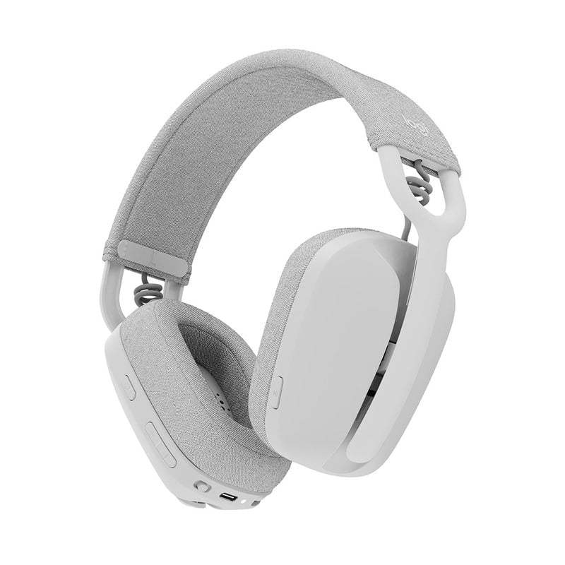 Diadema Logitech Zone Vibe 100 Bluetooth Off-White (981-001218)