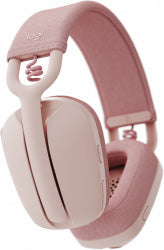 Diadema Logitech Zone Vibe 100 Bluetooth Rose (981-001223)