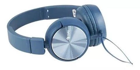 Diadema Stylos Alambrica, Manos Libres, Azul Ergonomica 3.5mm Stshea3a