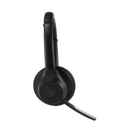 Diadema vorago bt 5.1 microfono girat. Usb c negro +/- 20 hrs hsb-500