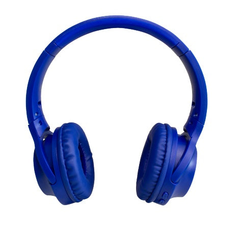 Diadema Vorago Hpb-200-Bl Bluetooth,Fm, Msd Plegable Azul