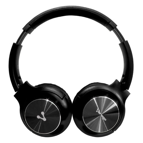 Diadema Vorago Hpb-200bk Bluetooth, Fm, Msd Plegable Negro