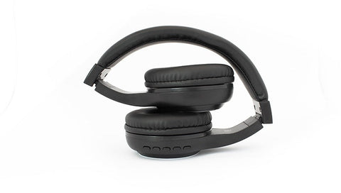 Diadema Vorago Hpb-300 Bluetooth, Fm, Msd Plegable Negra