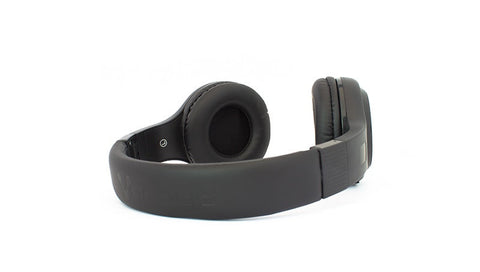 Diadema Vorago Hpb-300 Bluetooth, Fm, Msd Plegable Negra