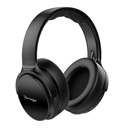 Diadema Vorago Hpb-401 Bluetooth 5.0, Micro Sd, 3.5mm Negro