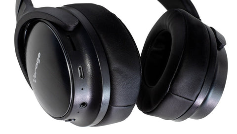 Diadema Vorago Hpb-401 Bluetooth 5.0, Micro Sd, 3.5mm Negro