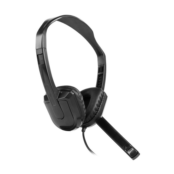 Diadema Vorago Hs-400 Microfono Giratorio Usb Negro