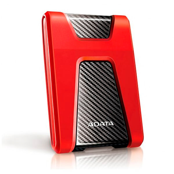 Disco Duro Externo Adata Hd650 1Tb 2.5, 3.1, Rojo (Ahd650-1Tu31-Crd)