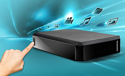 Disco Duro Externo Adata Hm800 8tb 3.2 Negro (Ahm800-8tu32g1-Cusbk)