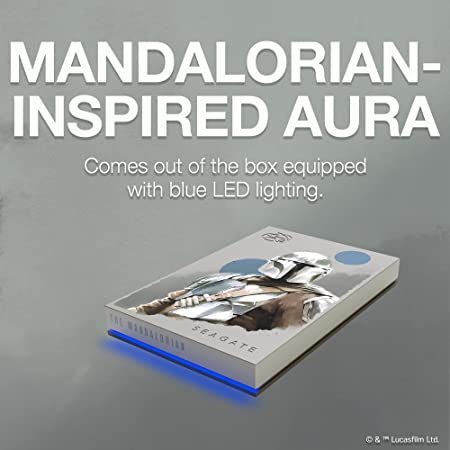 Disco Duro Externo Seagate Stkl2000405 2tb 2.5 Mandalorian Firecuda Le