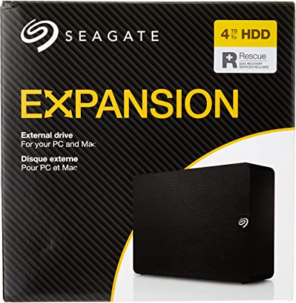 Disco Duro Externo Seagate Stkp4000400 4tb 3.5 Usb Expansion Pc, Mac