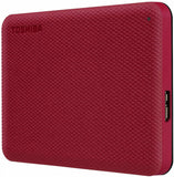 Disco Duro Externo Toshiba 2tb Hdtca20xr3aa Advance V10 Rojo