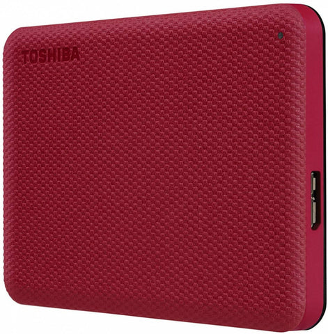 Disco Duro Externo Toshiba 2tb Hdtca20xr3aa Advance V10 Rojo