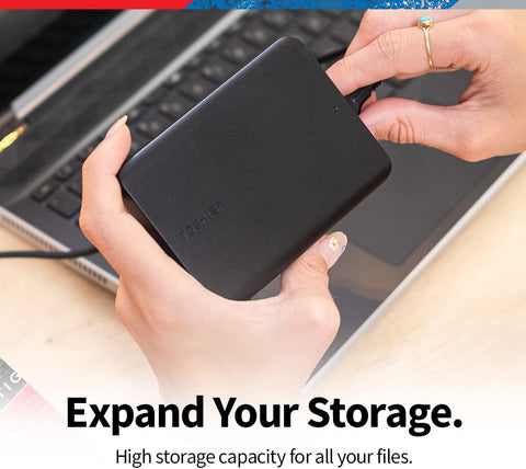 Disco Duro Externo Ubs 3.0 Toshiba 4tb HDTB540XK3CA Basics Negro