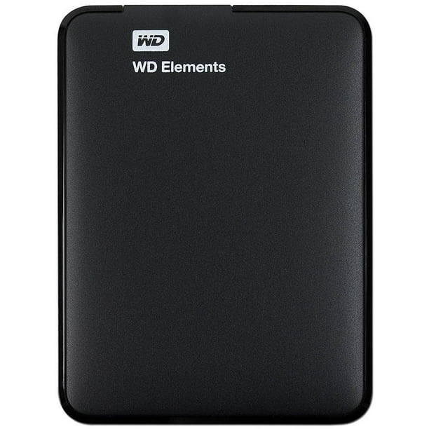 Disco Duro Externo Wd Elements 1tb 3.0 Negro (Wdbuzg0010bbk-Wesn)