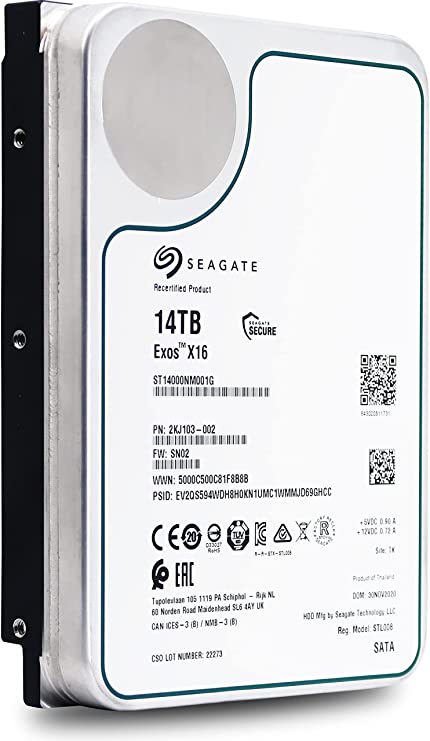 Disco Duro Interno Seaagte St14000nm001g 14tb 3.5" 7200rpm