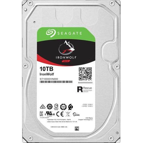 Disco Duro Interno Seagate 10tb 3.5 St10000vn000 256m 7200rpm Ironwolf