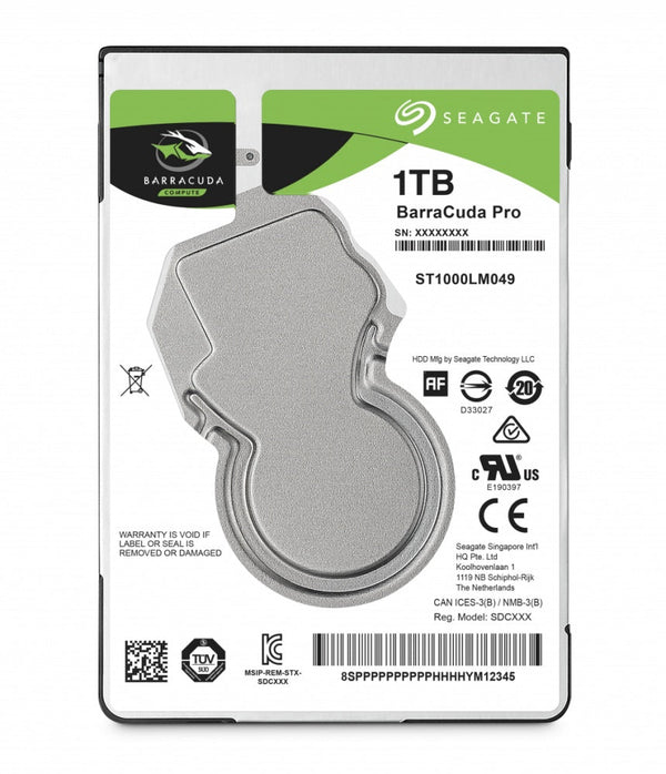 Disco Duro Interno Seagate 1tb 2.5 St1000lm049 7200rpm Barracuda Pro