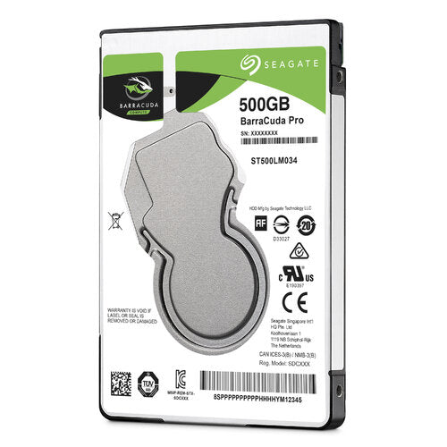 Disco Duro Interno Seagate 500gb 2.5 St500lm034 7200rpm Barracuda Pro