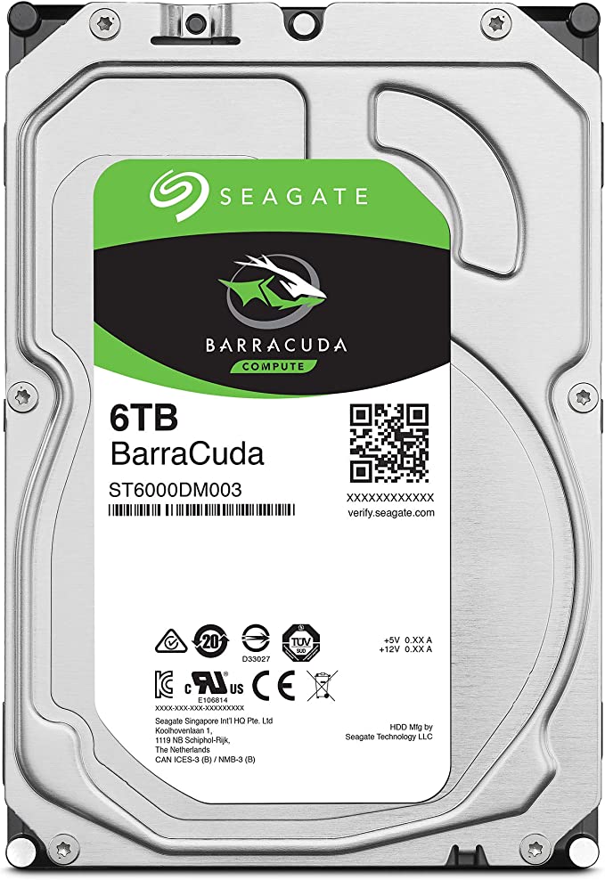 Disco Duro Interno Seagate 6tb 3.5 St6000dm003 256mb 5400rpm Barracuda