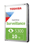 Disco Duro Interno Toshiba 10tb Hdwt31auzsvar 3.5 "S300 7200rpm Cctv
