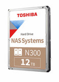 Disco Duro Interno Toshiba 12tb Hdwg21cxzsta N300 7200rpm Nas 256mb