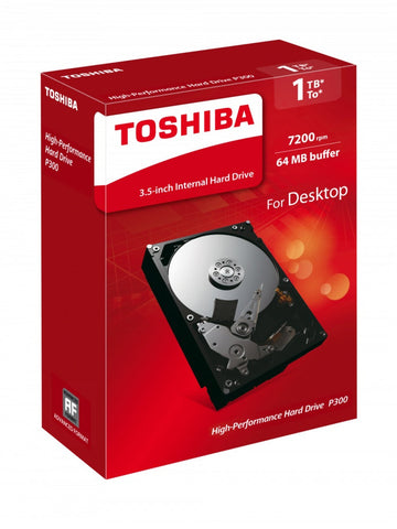 Disco Duro Interno Toshiba 1tb Hdwd110uzsva 3.5"P300 64mb 7200rpm