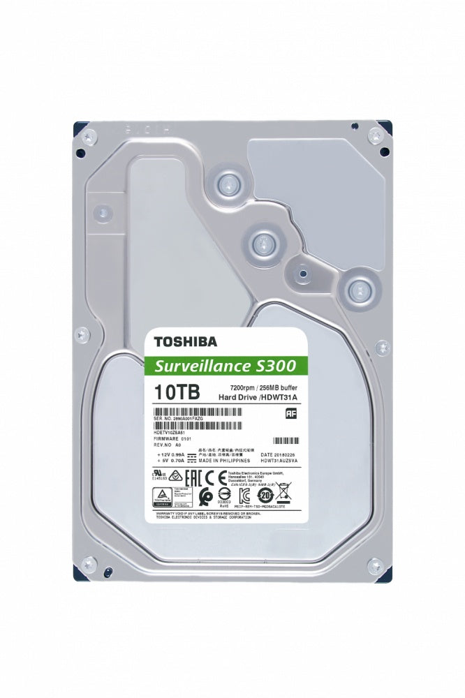 Disco Duro Interno Toshiba 6tb Hdwt360uzsvar 72007rpm S300 Cctv 64 Cam