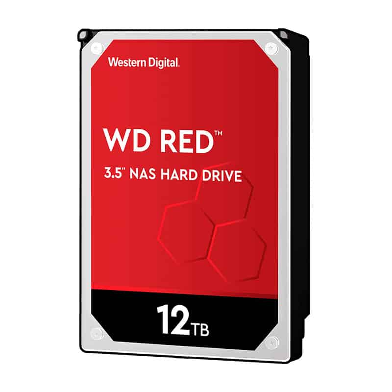 Disco Duro Interno Wd 12tb 3.5" Wd120efbx 256mb Sata3 7200rpm Nas Red