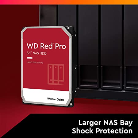 Disco Duro Interno Wd 12tb 3.5 Wd121kfbx 256mb Sata3 7200 Nas Red Pro