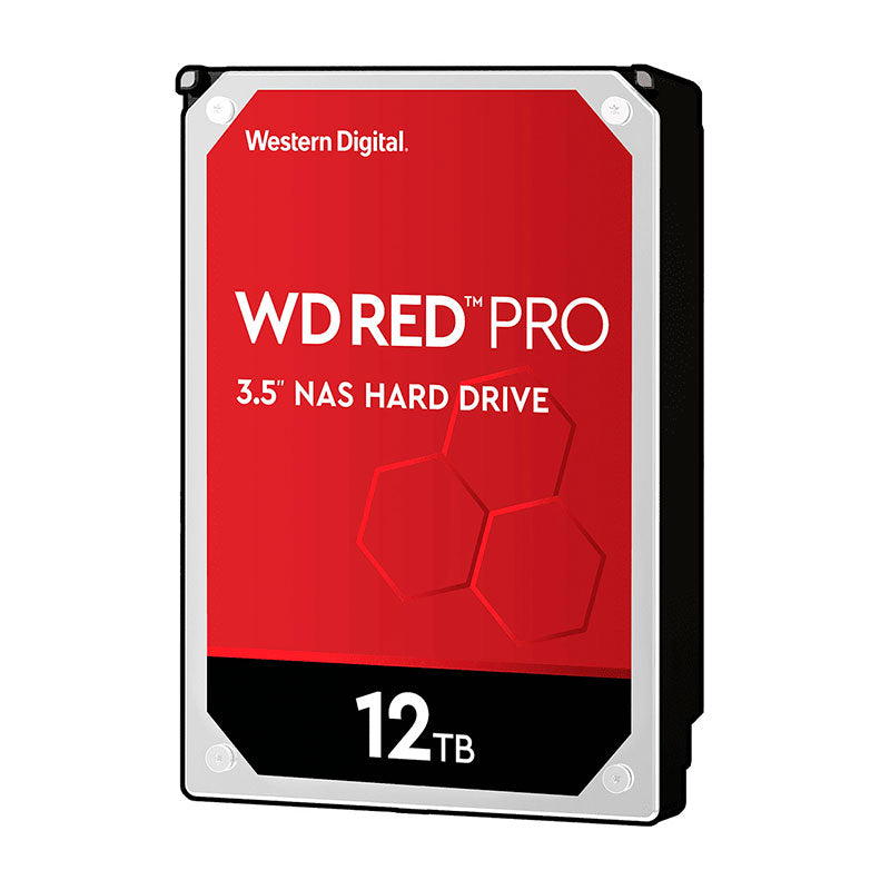 Disco Duro Interno Wd 12tb 3.5 Wd121kfbx 256mb Sata3 7200 Nas Red Pro