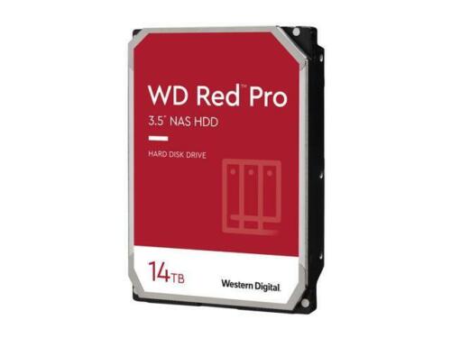 Disco Duro Interno Wd 14tb 3.5 Wd141kfgx 512mb Sata3 7200 Nas Red Pro Ia