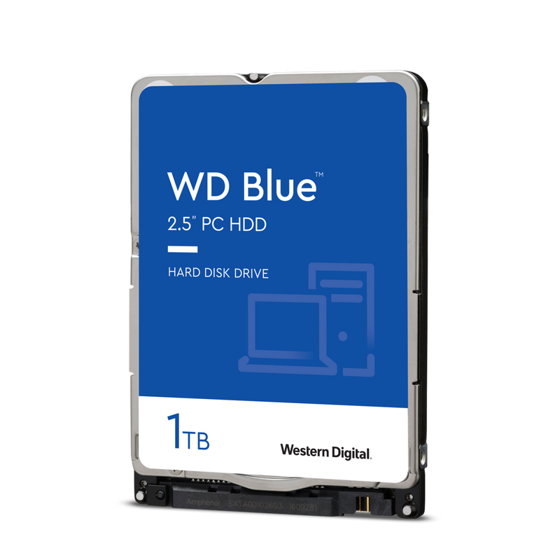 Disco Duro Interno Wd 1Tb 2.5 Wd10Spzx 128M Sata3 5400Rpm Blue Bulk