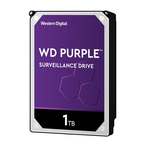 Disco Duro Interno Wd 1tb 3.5" Wd10purz 64mb Sata3 5400rpm Purple
