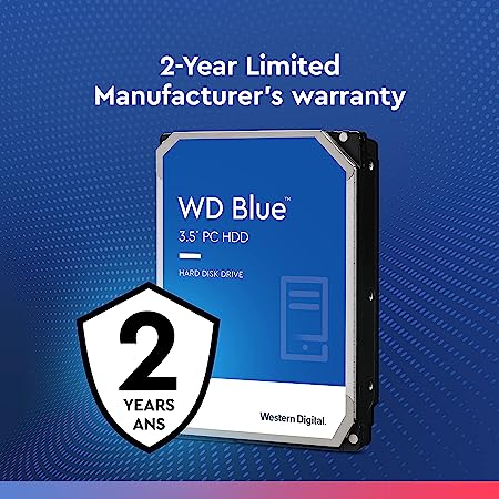 Disco Duro Interno Wd 2tb 3.5" Wd20ezbx 256mb Sata3 7200rpm Blue Bulk