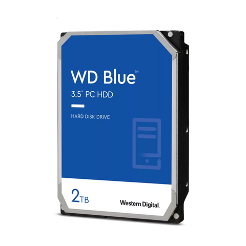 Disco Duro Interno Wd 2tb 3.5" Wd20ezbx 256mb Sata3 7200rpm Blue Bulk