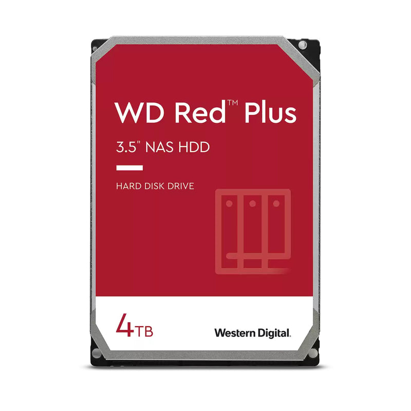 Disco Duro Interno Wd 4Tb 3.5" Wd40Efpx 256Mb Sata 5400Rpm Nas Red Plus