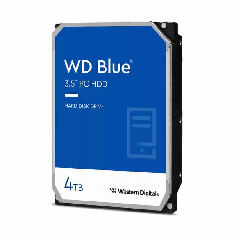 Disco Duro Interno Wd 4Tb 3.5" Wd40Ezax 256Mb Sata3 5400Rpm Blue Bulk