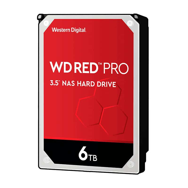 Disco Duro Interno Wd 6tb 3.5 Wd6003ffbx 256mb Sata3 7200 Nas Red Pro