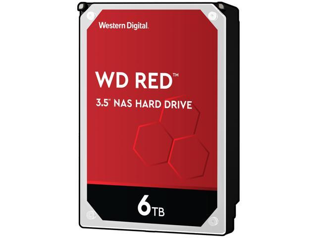 Disco Duro Interno Wd 6tb 3.5" Wd60efax 256mb Sata3 5400rpm Nas Red