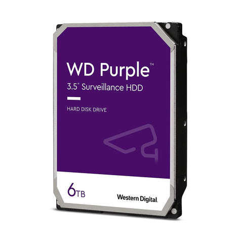 Disco Duro Interno Wd 6tb 3.5" Wd63purz 256mb Sata3 5400rpm Purple