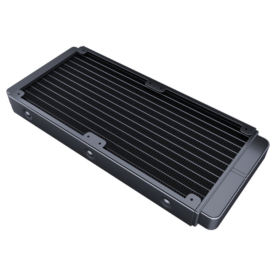 Disipador De Enfriamiento Liquido Ocelot Modelo Oel240. 240Mm Aio Rgb Intel Socket Lga,  2011, 1366, 115X, 775, 1700 Cpu Amd Am3, Am3, Am2, Am2, Am4 Cpu Apus 696946