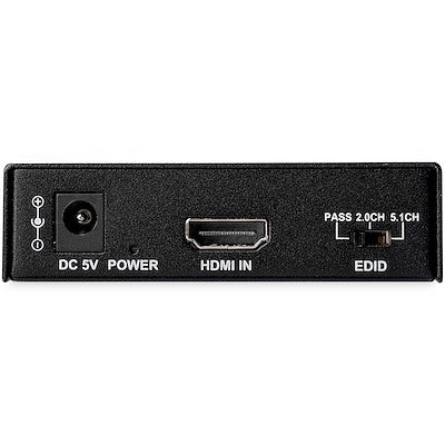 Divisor de audio y video hdmi 4k 60hz - hdr - extractor de audio - rca - startech.com mod. Hd202a