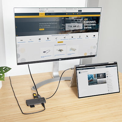Docking Station Multipuertos Usb C De Video 4k A 60hz, Adaptador Con Hub De 3 Puertos Usb-A De 5gbps, Pd De 100w, Red Ethernet, Sd, Microsd - Startech.Com Modelo 115b-Usbc-Multiport