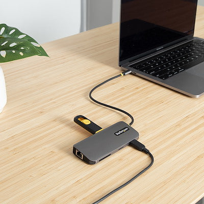 Docking Station Multipuertos Usb C De Video 4k A 60hz, Adaptador Con Hub De 3 Puertos Usb-A De 5gbps, Pd De 100w, Red Ethernet, Sd, Microsd - Startech.Com Modelo 115b-Usbc-Multiport