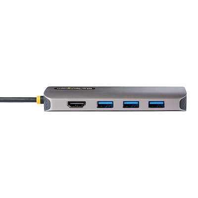 Docking Station Multipuertos Usb C De Video 4k A 60hz, Adaptador Con Hub De 3 Puertos Usb-A De 5gbps, Pd De 100w, Red Ethernet, Sd, Microsd - Startech.Com Modelo 115b-Usbc-Multiport