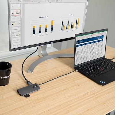 Docking Station Multipuertos Usb C De Video 4k A 60hz, Adaptador Con Hub De 3 Puertos Usb-A De 5gbps, Pd De 100w, Red Ethernet, Sd, Microsd - Startech.Com Modelo 115b-Usbc-Multiport