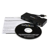 Docking Station Replicador De Puertos Usb 3.0 De Viajes Con Hdmi O Vga - Usb Tipo A - Docking Station Para Laptop - Startech.Com Modelo Usb3smdockhv