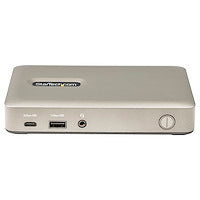 Docking Station Usb-C A Displayport 4k 30hz O Vga Pd 65w - Hub Usb 3.1 Gen 1 De 4 Puertos - Replicador De Puertos Usb Tipo C - Startech.Com Modelo Dkm30chdpd