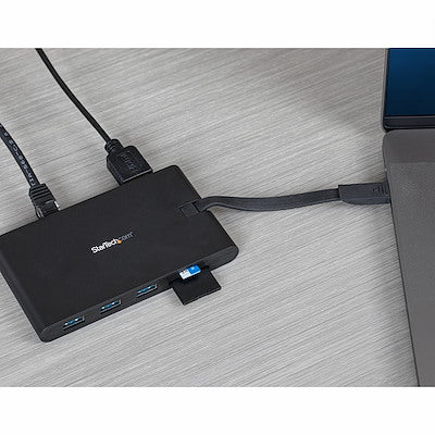 Docking Station Usb-C Con Hdmi Y Vga - Para Mac Y Windows -3x Usb 3.0 – Sd, Micro Sd - Pd 3.0 - Adaptador Usb C A Usb 3.0 - Startech.Com Modelo Dkt30chvscpd